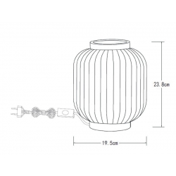 GOSSE LAMPA STOŁOWA 13535/24/31   LUCIDE